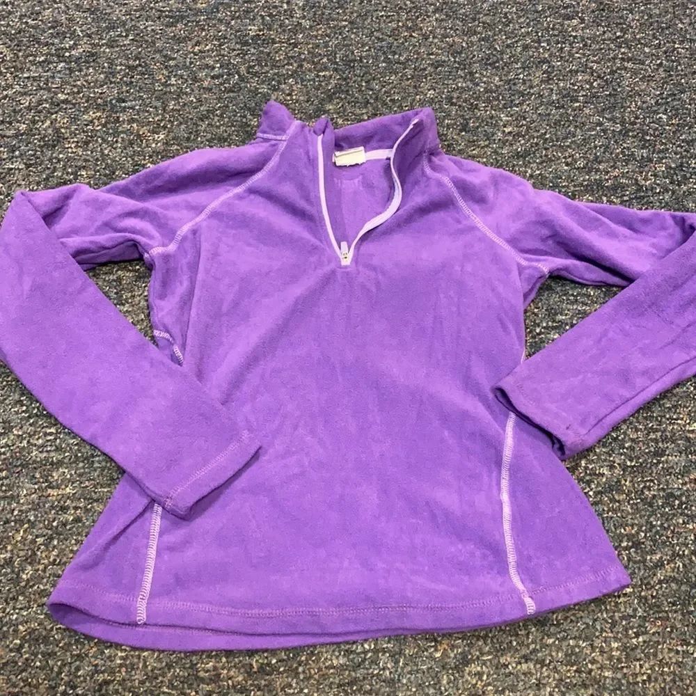 Everlast Purple fleece Top sz. XS